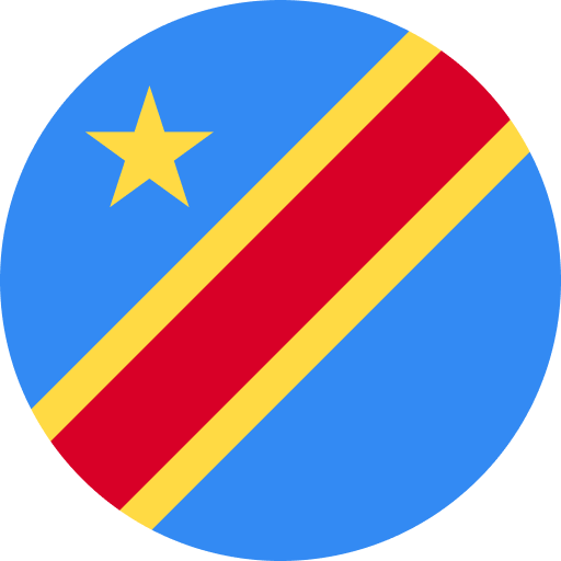 Bandera de RD Congo